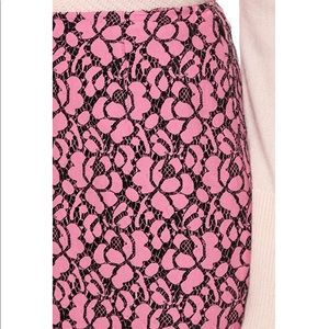 10 Crosby Derek Lam Floral lace midi skirt